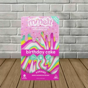 mmelt magic mushroom chocolate bar 6g birthday cake (1)