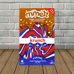 mmelt magic mushroom chocolate bar 6g krunch (1)