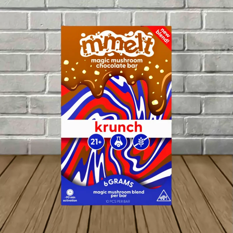 mmelt magic mushroom chocolate bar 6g krunch (1) mmelt magic mushroom chocolate bar 6g krunch (1)