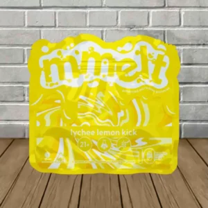 mmelt magic mushroom gummies 10ct lychee lemon kick